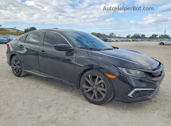 19XFC2F85ME200931 2021 HONDA CIVIC Black Front right