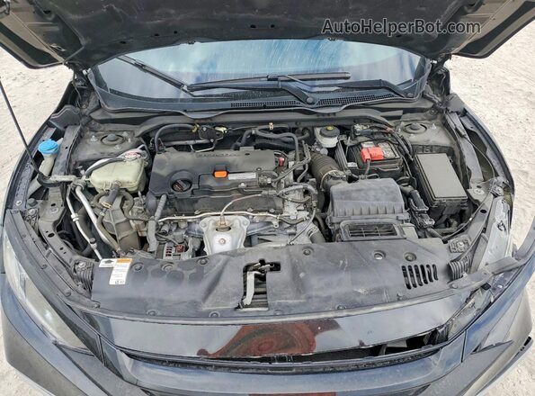19XFC2F85ME200931 2021 HONDA CIVIC Black Rear interior view