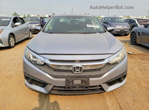 19XFC2F86HE055419 2017 HONDA CIVIC Silver Front view