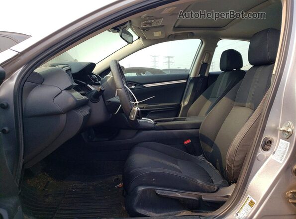 19XFC2F86HE055419 2017 HONDA CIVIC Silver Front interior view