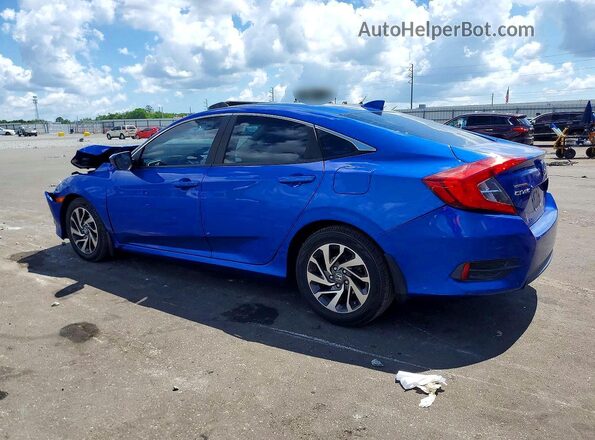19XFC2F86JE015900 2018 HONDA CIVIC Blue Tył lewy