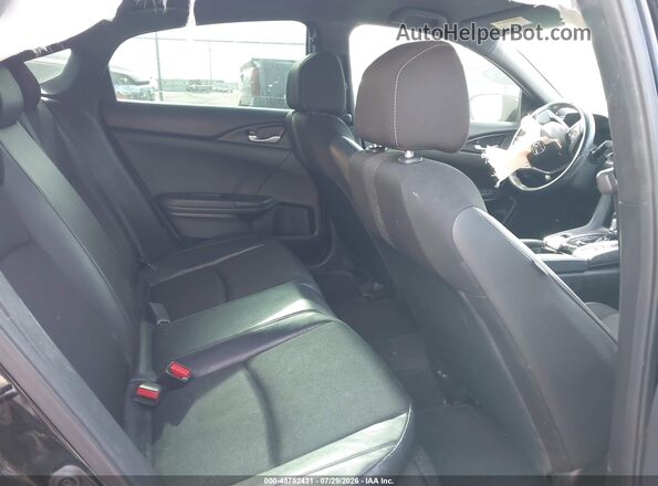 19XFC2F86KE014408 2019 HONDA CIVIC Black VIN კოდის სტიკერის ხედი