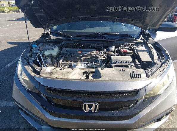 19XFC2F86KE035730 2019 HONDA CIVIC Gray უკანა ხედი