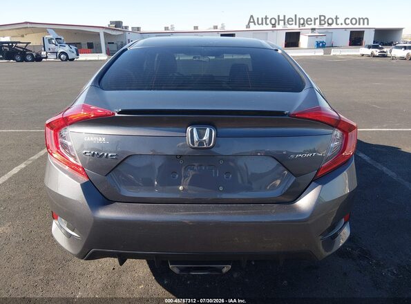 19XFC2F86KE035730 2019 HONDA CIVIC Gray 