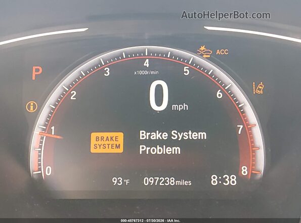 19XFC2F86KE035730 2019 HONDA CIVIC Gray 