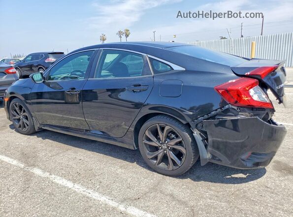 19XFC2F86LE210396 2020 HONDA CIVIC Black Задня ліва чверть
