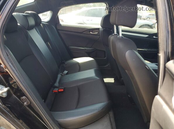 19XFC2F86LE210396 2020 HONDA CIVIC Black Вид задніх сидінь