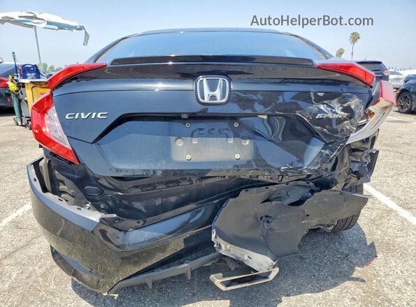 19XFC2F86LE210396 2020 HONDA CIVIC Black Вид ззаду