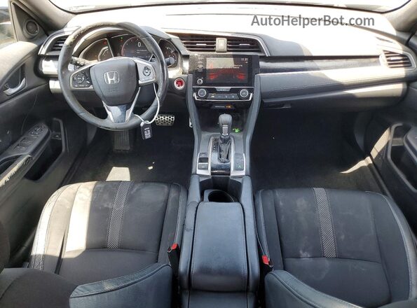 19XFC2F86LE210396 2020 HONDA CIVIC Black Вид панелі приладів