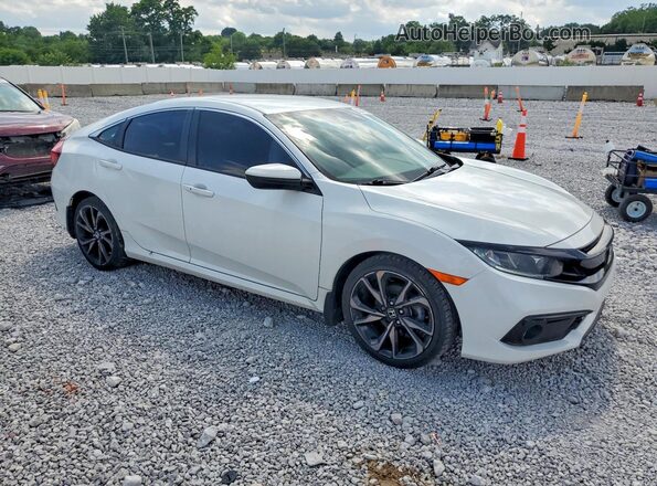 19XFC2F86ME001161 2021 HONDA CIVIC White Front right