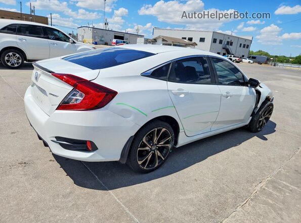 19XFC2F86ME004013 2021 HONDA CIVIC White Rear right