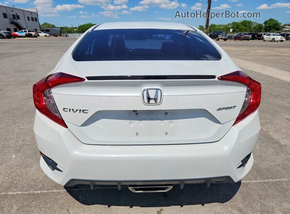 19XFC2F86ME004013 2021 HONDA CIVIC White Rear view
