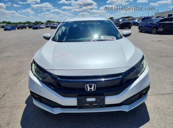 19XFC2F86ME004013 2021 HONDA CIVIC White Front view