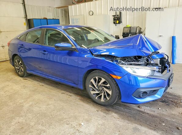 19XFC2F87HE005712 2017 HONDA CIVIC Blue Delantero derecho