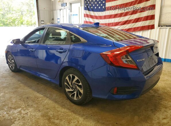 19XFC2F87HE005712 2017 HONDA CIVIC Blue Trasero izquierdo