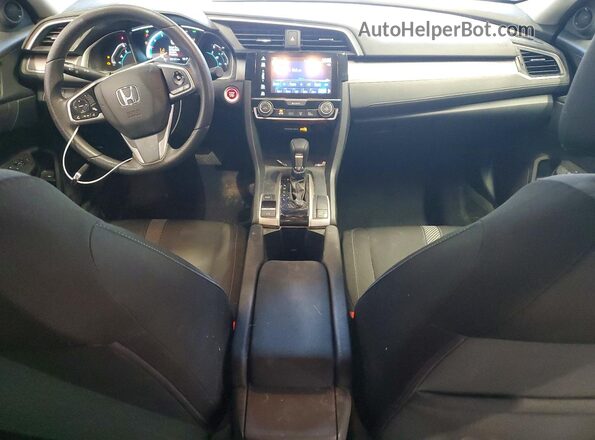 19XFC2F87HE005712 2017 HONDA CIVIC Blue Vista del salpicadero