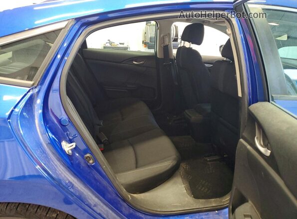 19XFC2F87HE005712 2017 HONDA CIVIC Blue Vista de los asientos traseros