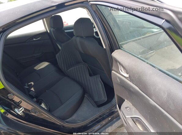 19XFC2F87HE007542 2017 HONDA CIVIC Black VIN კოდის სტიკერის ხედი