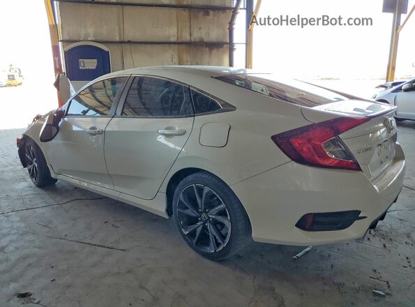 19XFC2F87KE008360 2019 HONDA CIVIC White Trasero izquierdo