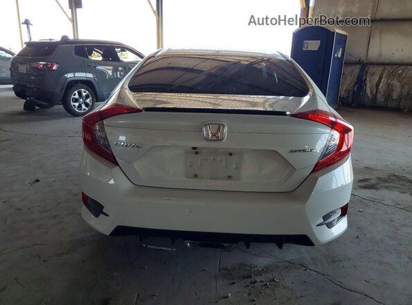 19XFC2F87KE008360 2019 HONDA CIVIC White Vista trasera