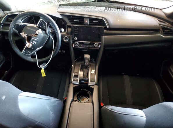 19XFC2F87KE008360 2019 HONDA CIVIC White Vista del salpicadero