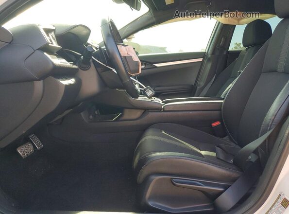 19XFC2F87KE023649 2019 HONDA CIVIC White Вид салону спереду