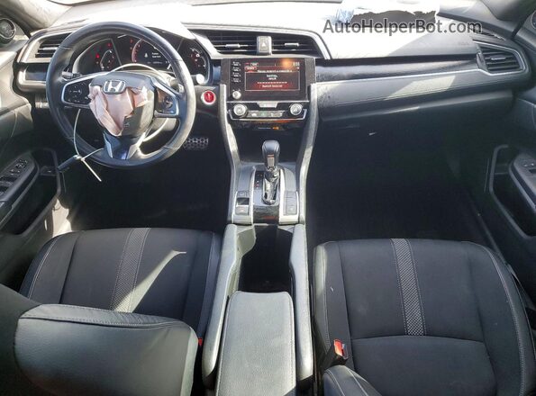19XFC2F87KE023649 2019 HONDA CIVIC White Вид панелі приладів