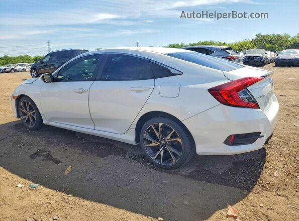 19XFC2F87KE023649 2019 HONDA CIVIC White Задня ліва чверть