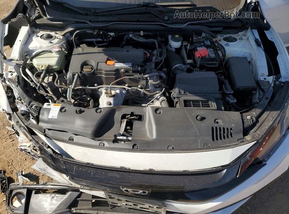 19XFC2F87KE023649 2019 HONDA CIVIC White Вид задньої частини салону