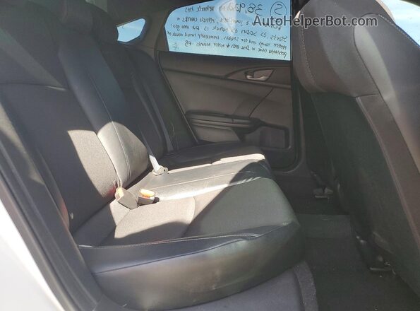 19XFC2F87KE023649 2019 HONDA CIVIC White Вид задніх сидінь