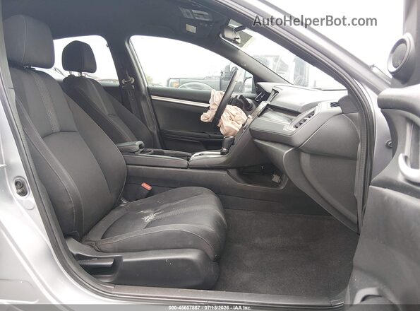 19XFC2F87LE000986 2020 HONDA CIVIC Silver Widok wnętrza z przodu