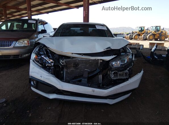 19XFC2F87LE008179 2020 HONDA CIVIC White ხელსაწყოთა პანელის ხედი