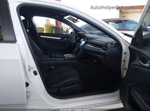 19XFC2F87LE008179 2020 HONDA CIVIC White წინა სალონის ხედი