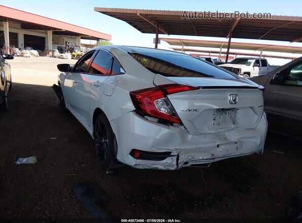 19XFC2F87LE008179 2020 HONDA CIVIC White უკანა მარცხენა