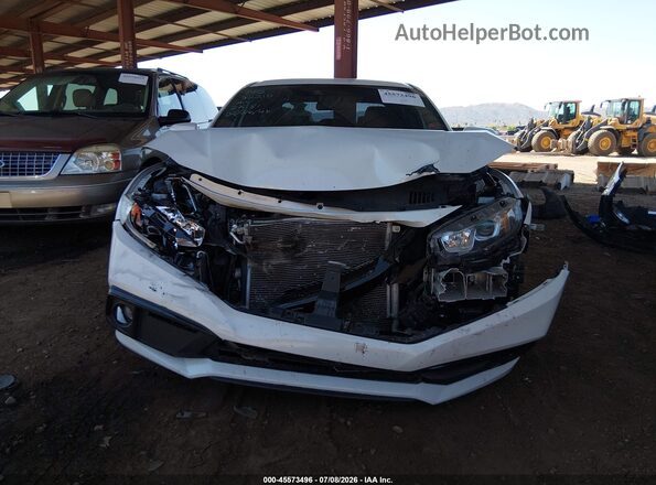 19XFC2F87LE008179 2020 HONDA CIVIC White წინა ხედი
