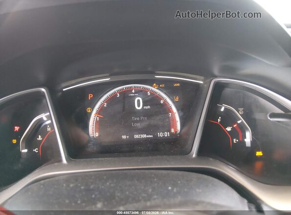 19XFC2F87LE008179 2020 HONDA CIVIC White უკანა სავარძლების ხედი