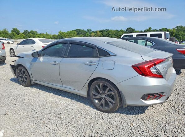 19XFC2F87LE009946 2020 HONDA CIVIC Silver Trasero izquierdo