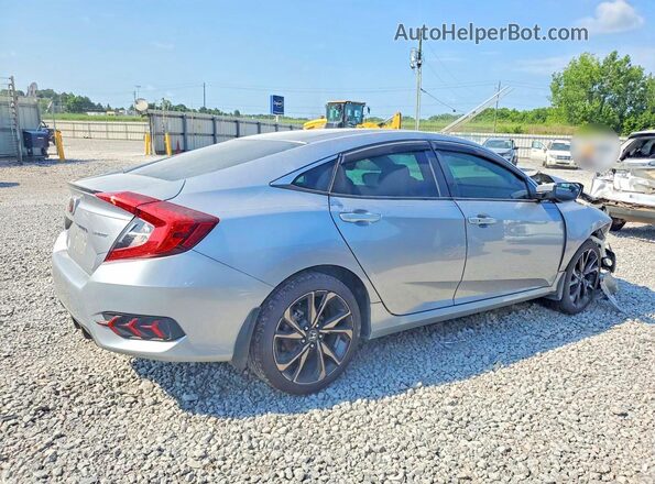 19XFC2F87LE009946 2020 HONDA CIVIC Silver Trasero derecho