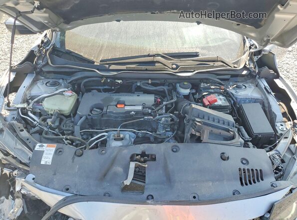 19XFC2F87LE009946 2020 HONDA CIVIC Silver Vista interior trasera