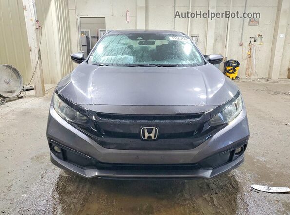 19XFC2F87LE011017 2020 HONDA CIVIC Gray Vista frontal
