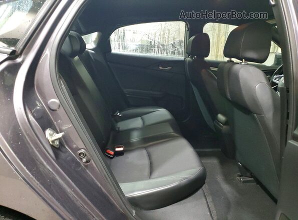 19XFC2F87LE011017 2020 HONDA CIVIC Gray Vista de los asientos traseros
