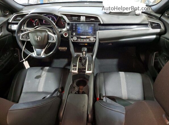 19XFC2F87LE011017 2020 HONDA CIVIC Gray Vista del salpicadero
