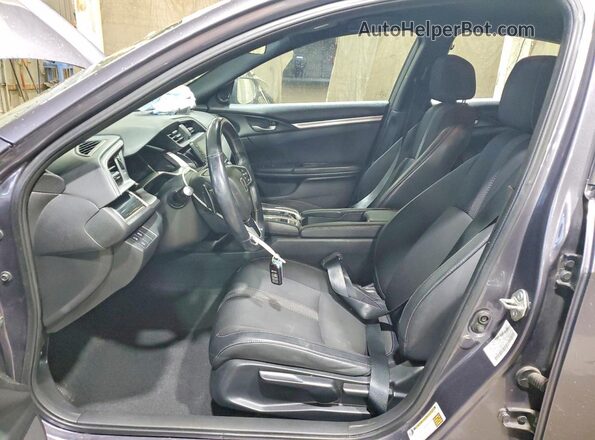 19XFC2F87LE011017 2020 HONDA CIVIC Gray Vista interior delantera