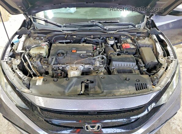 19XFC2F87LE011017 2020 HONDA CIVIC Gray Vista interior trasera