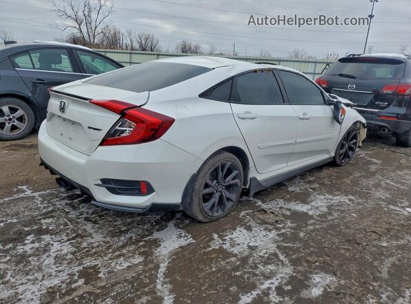 19XFC2F87LE025810 2020 HONDA CIVIC White უკანა მარჯვენა