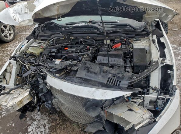 19XFC2F87LE025810 2020 HONDA CIVIC White უკანა სალონის ხედი