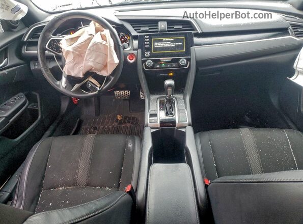 19XFC2F87LE025810 2020 HONDA CIVIC White წინა პანელის ხედი