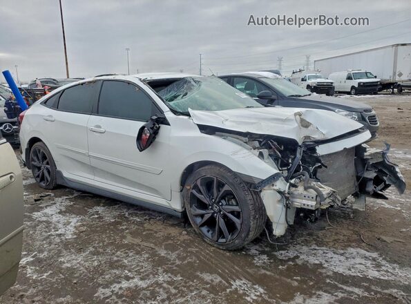 19XFC2F87LE025810 2020 HONDA CIVIC White წინა მარჯვენა