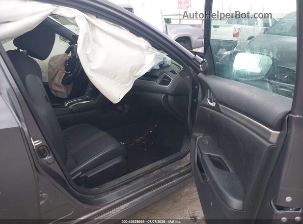 19XFC2F87ME202096 2021 HONDA CIVIC Gray წინა სალონის ხედი