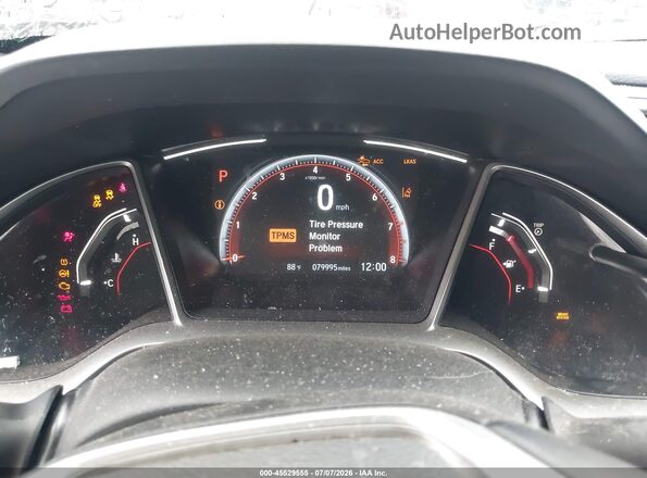 19XFC2F87ME202096 2021 HONDA CIVIC Gray უკანა სავარძლების ხედი